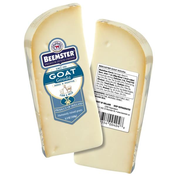Beemster BEEMSTER, GOAT GOUDA AGED 4 MONTH EAXT WEIGHT 5.3 OZ Publix