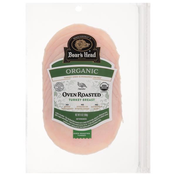 Boar's Head Organic Roasted Turkey Breast Publix Super Markets