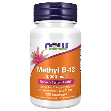 NOW Methyl B-12, 5,000 mcg, Lozenges