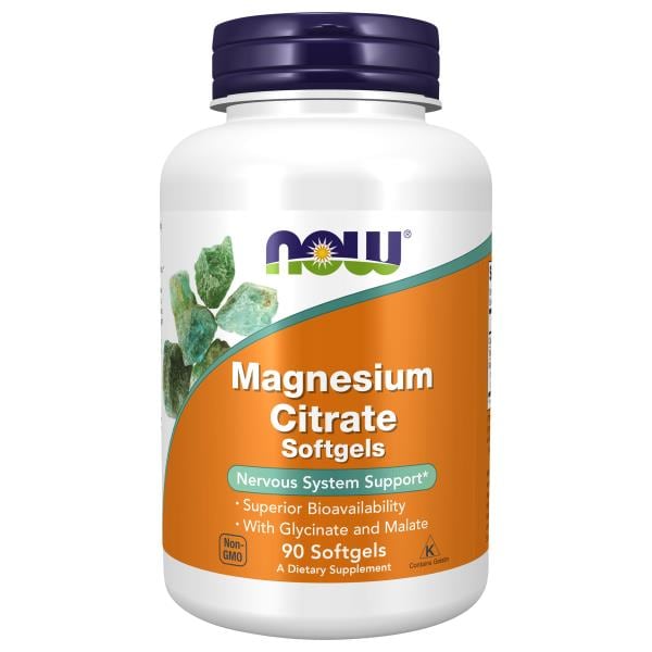 NOW Magnesium Citrate, Softgels Publix Super Markets