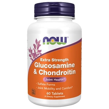 NOW Glucosamine & Chondroitin, Extra Strength, Tablets