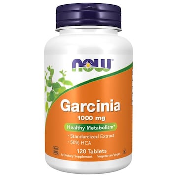 NOW Garcinia, 1000 mg, Tablets
