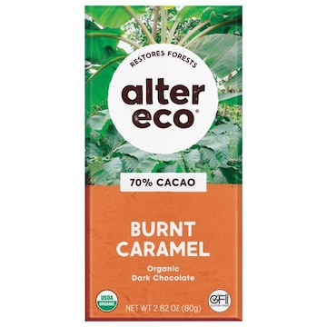 Alter Eco Organic 70% Cacao Burnt Caramel Dark Chocolate