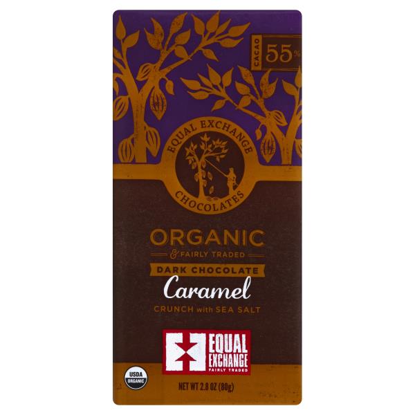 Equal Exchange Chocolates Dark Chocolate, Organic, Caramel | Publix ...