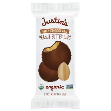 Justin's Organic Milk Chocolate Peanut Butter Cups