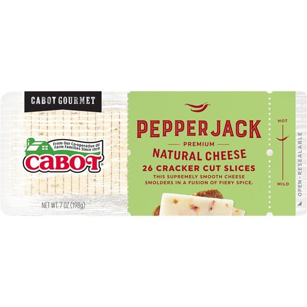CABOT Pepper Jack Cheese Cracker Cuts Publix Super Markets
