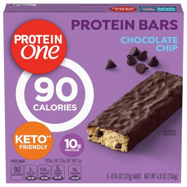 Protein One Protein Bars, Chocolate Chip Publix Super Markets