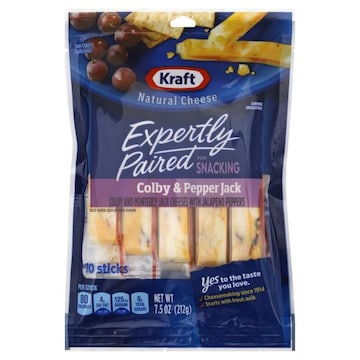 Kraft Expertly Paired Colby & Pepper Jack Snacking Sticks