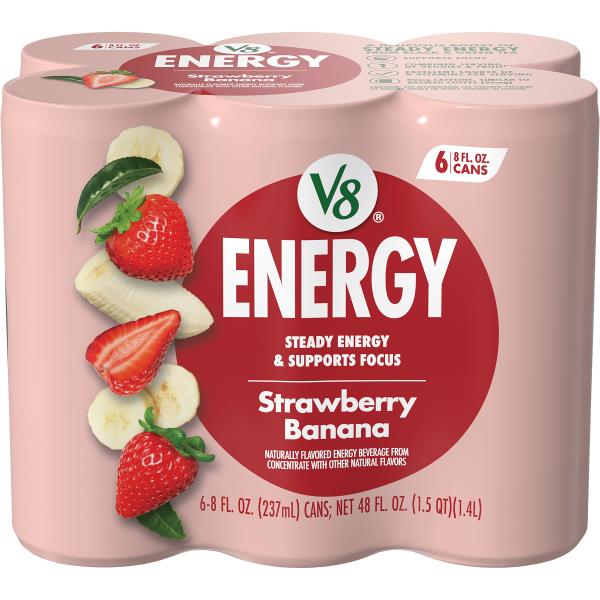 V8® Energy® Strawberry Banana Energy Drink | Publix Super Markets