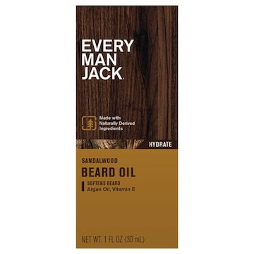 Every Man Jack Beard Oil, Hydrate, Sandalwood