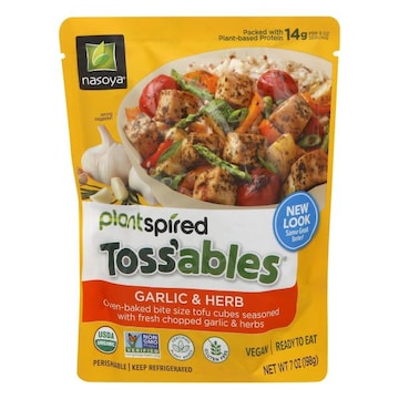 Nasoya Plantspired Toss'ables, Garlic & Herb