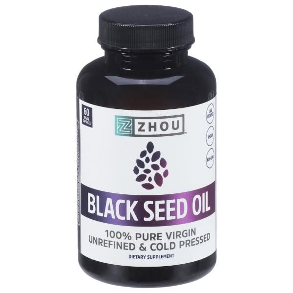 Zhou Black Seed Oil, Veggie Capsules Publix Super Markets