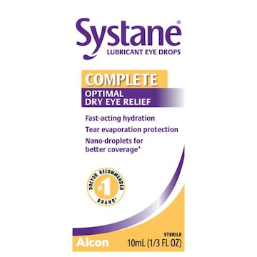 Systane Lubricant Eye Drops, Complete