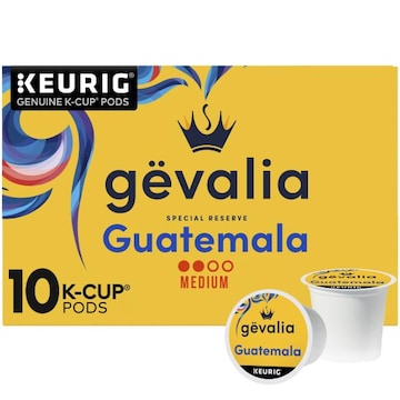 Gevalia Special Reserve Guatemala Single Origin Medium Roast K-Cup Coffee Pods