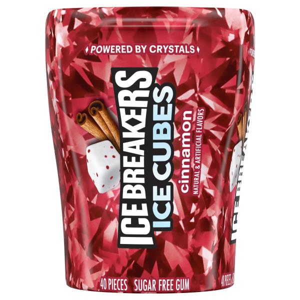 Ice Breakers Ice Cubes Gum, Sugar Free, Cinnamon | Publix Super Markets