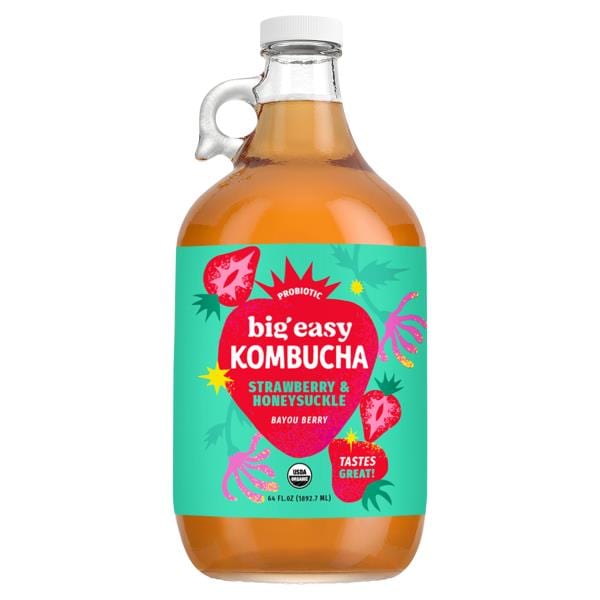 Big Easy Bucha Kombucha, Strawberry & Honeysuckle | Publix Super