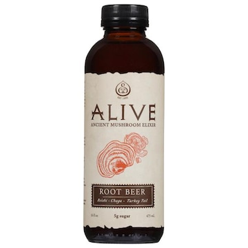 Alive! Root Beer Ancient Mushroom Elixir