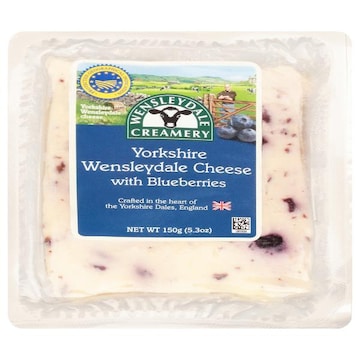 Wensleydale Creamery Cheese, Yorkshire Wensleydale with Blueberries
