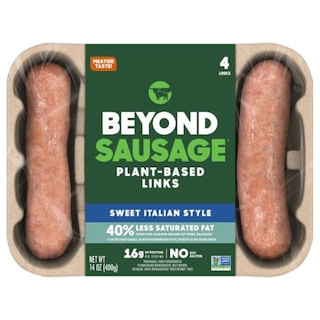 Beyond Sausage Links, Plant-Based, Sweet Italian Style