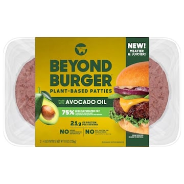 Beyond Meat Beyond Burger Plant-Based Patties 2 - 4 oz Trays