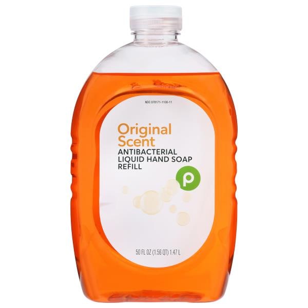 Publix Liquid Hand Soap, Antibacterial, Original Scent, Refill Publix