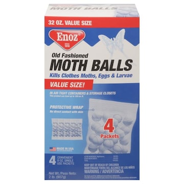 Enoz Moth Balls, Old Fashioned, Value Size