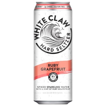 White Claw Hard Seltzer Hard Seltzer, Ruby Grapefruit