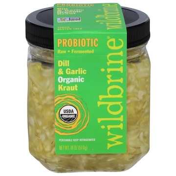 Wildbrine Kraut, Organic, Dill & Garlic, Probiotic