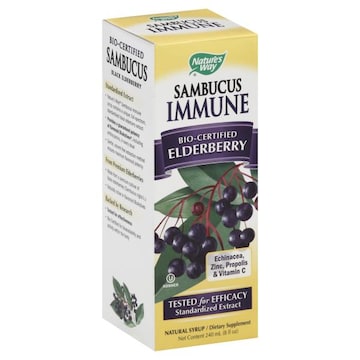 Nature's Way Sambucus, Immune, Elderberry, Natural Syrup