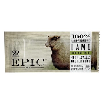 Epic Meat Bar, Currant + Mint, Lamb