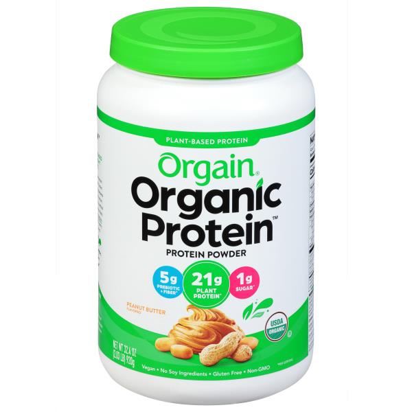 Orgain Organic Protein Protein Powder, Peanut Butter Flavored Publix