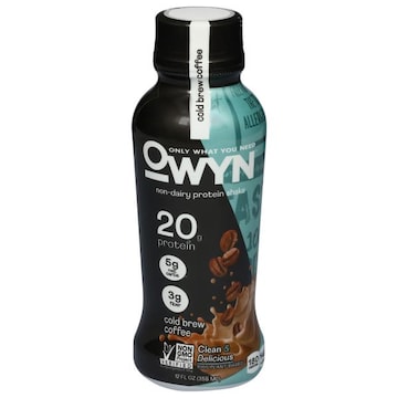 Owyn Protein Shake, Non-Dairy, Cold Brew Coffee