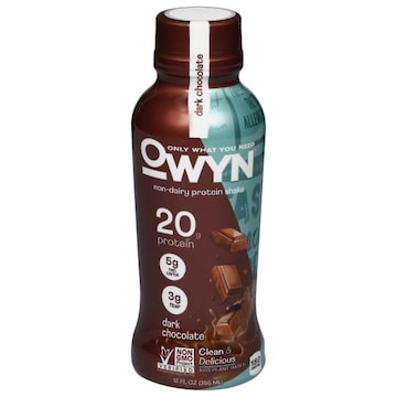 Owyn Protein Shake, Non-Dairy, Dark Chocolate