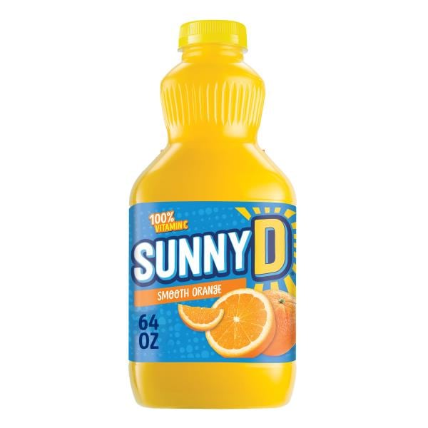 Sunny D Smooth Orange Shelf Stable Orange Juice Drink | Publix Super ...