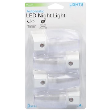 Lights By Night Night Light, LED, Automatic, Plug-In