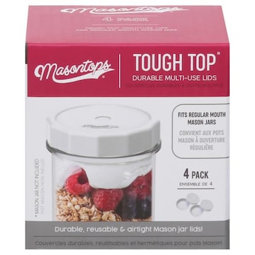 Masontops Tough Top Lids, Durable, Multi-Use