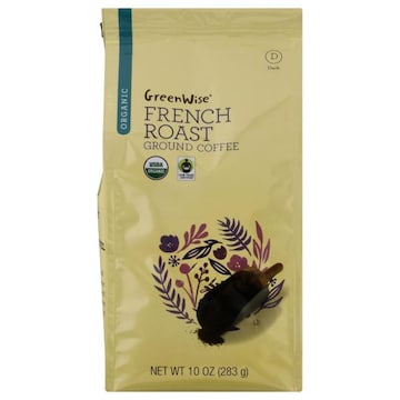 GreenWise Coffee, Organic, Ground, Dark Roast, French Roast