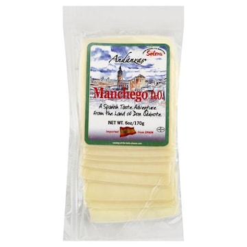 Solera Cheese, Manchego D.O., Andanzas, Sliced