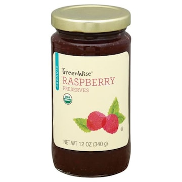 GreenWise Preserves, Organic, Raspberry