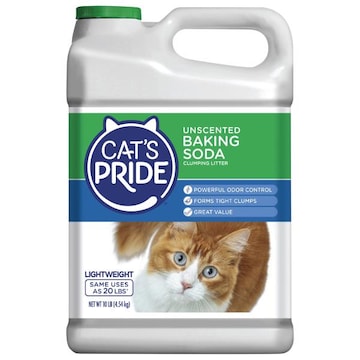 Cat's Pride Clumping Litter, Unscented, Baking Soda
