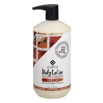 Alaffia Body Lotion, Vanilla, Shea Butter & Lemongrass