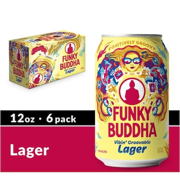 Funky Buddha Vibin' Groovable Lager Craft Beer