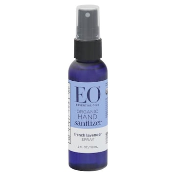EO Hand Sanitizer Spray, Organic, Spray, French Lavender