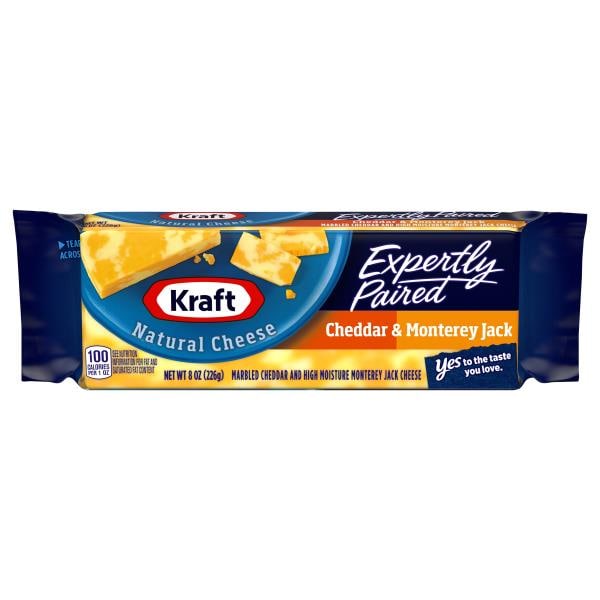 Kraft Cheese, Cheddar & Monterey Jack, Expertly Paired Publix Super