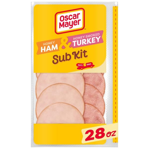 Oscar Mayer Sub Kit with Extra Lean Honey Ham & Water Product & Extra