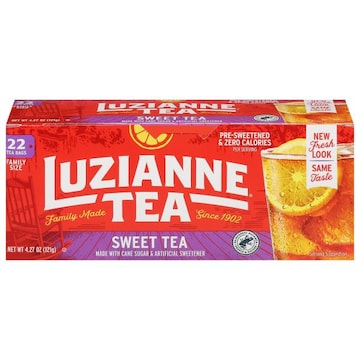 Luzianne Sweet Tea, Tea Bags, Family Size
