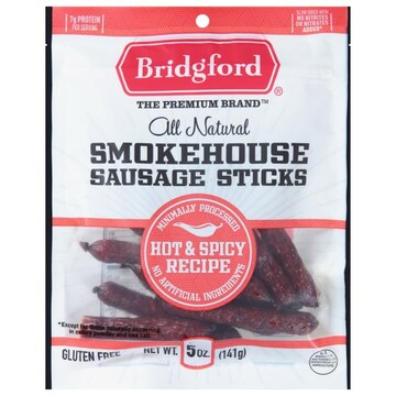 Bridgford Sausage Sticks, Smokehouse, Hot & Spicy Recipe