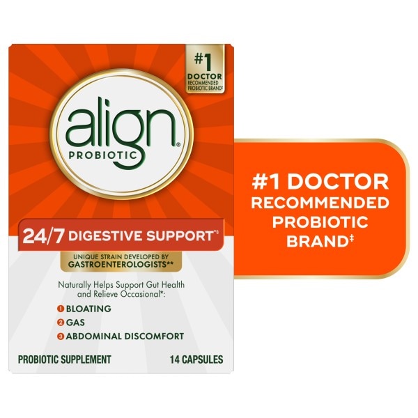 Ayu　 NL701DGY Align Digestive Support Probiotic, Daily Probiotic Supplement, 14