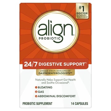 Align Digestive Support Probiotic, Daily Probiotic Supplement, 14 Capsules