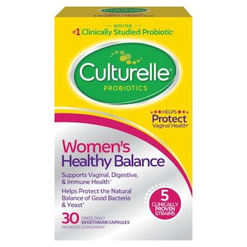 Culturelle Vegetarian Capsules Women's Healthy Balance Probiotics